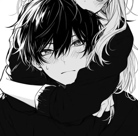 Black And White Couples, Best Friend Match, Manga Couple, Best Anime Couples, Friend Anime, Avatar Couple, Cute Anime Profile Pictures, Cute Couple Art, Anime Love Couple