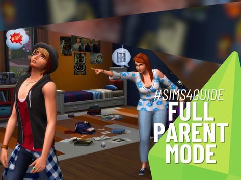 Help your sim become a supermom/dad/parent by unlocking Full Parent Mode! Sims 4 Family Mods, Sims 4 Guide, Sims 4 Skills, Sims4 Mod, Sims 4 Jobs, Sims Download, Furniture Cc, Sims 4 Cheats, 4 Family