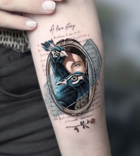 Incredible Tattoos, Kozo Tattoo, Mangas Tattoo, Framed Tattoo, Tatuaje A Color, Tattoo Style Drawings, Time Tattoos, Abstract Tattoo, Tattoos Gallery