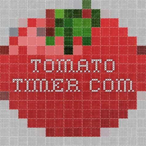 tomato-timer.com Pomodoro Technique Time Management, Pomodoro Timer App, Pomodoro Clock, Pomodoro Technique App, Tomato Timer, Pomodoro Method, Pomodoro Timer, Timer App, Pomodoro Technique