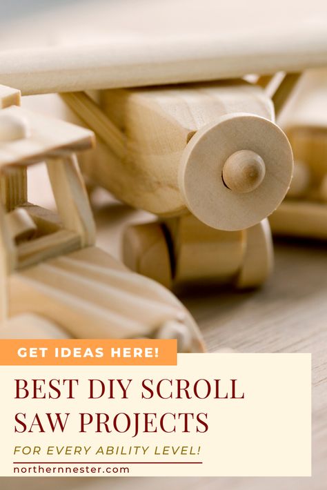 Looking for the best DIY scroll saw projects? These fun ideas are great for any skill level, and are sure to keep you creative! #scrollsaw #scrollsawprojects #diyscrollsawprojects Diy Scroll Saw Projects, Beginner Scroll Saw Projects, Scroll Saw Gift Ideas, Band Saw Projects Ideas, Scroll Saw Patterns Free Printable, Scroll Saw Projects Ideas, Scroll Saw Ideas, Diy Scroll Saw, Laser Cut Ideas