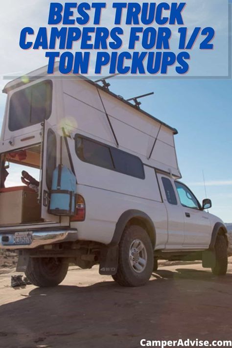 Used Truck Campers, Lightweight Truck Campers, Short Bed Truck Camper, Small Truck Camper, Best Truck Camper, Truck Campers For Sale, Pickup Trucks Camping, Slide In Truck Campers, Pickup Camper