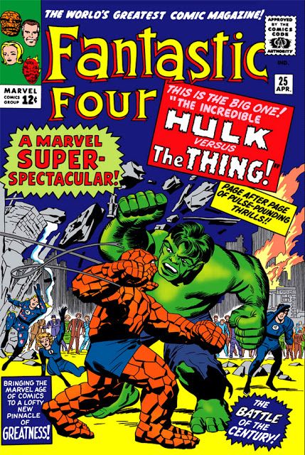 The Peerless Power of Comics!: The Power of the Hulk! Fantastic Four Comics, Jack Kirby Art, Comic Book Genres, Marvel Comics Covers, Silver Age Comics, Superhero Poster, The Incredible Hulk, Classic Comic Books, Comic Book Superheroes