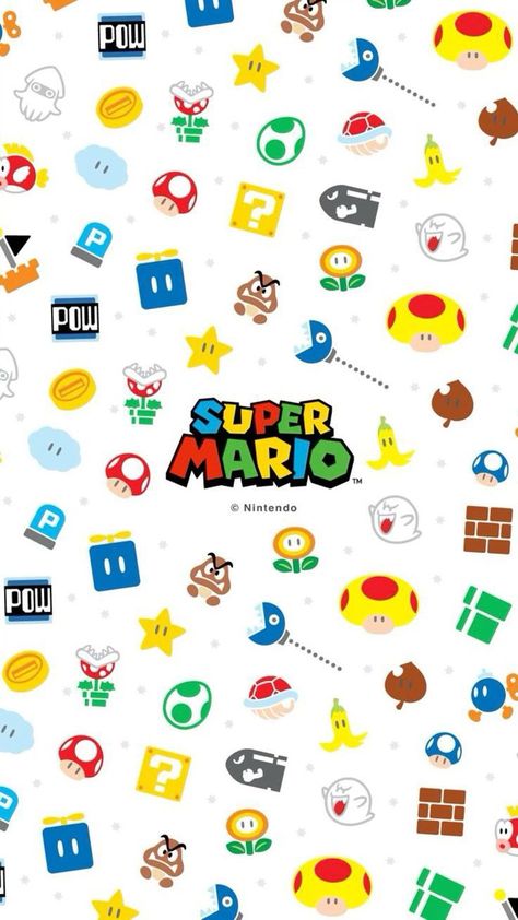 Nintendo Characters Wallpaper, Mario Bro Wallpapers, Mario Iphone Wallpaper, Mario Wallpaper Iphone, Super Mario Background, Super Mario Bros Wallpaper, Mario Bros Wallpaper, Super Mario Wallpaper, Wallpaper Nintendo