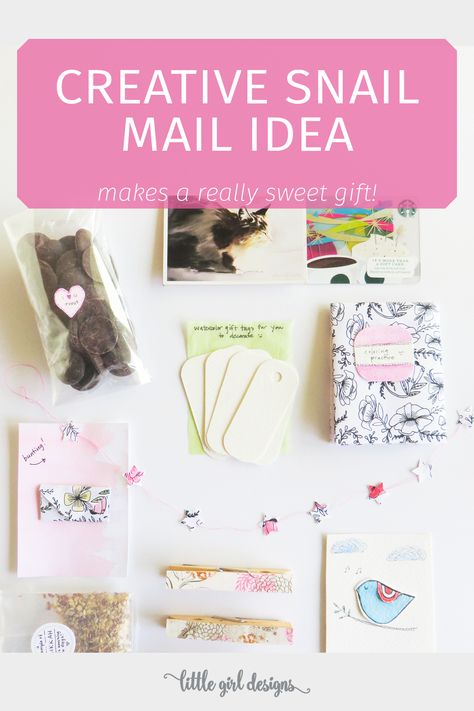 Here's an idea for creative snail mail that is simple and beautiful. Dress up the way you send old-fashioned packages in the mail! :) Happy Mail Ideas, Pretty Mail, Snail Mail Gifts, Snail Mail Letters, Snail Mail Inspiration, Snail Mail Art, Snail Mail Pen Pals, Mail Package, Mail Ideas