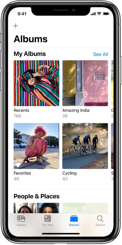 Organize photos in albums on iPhone - Apple Support Iphone Photo Album Name Ideas, Photo Album Names Ideas Phone, Photo Album Names Ideas, Photo Ideas Iphone, Photo Album Organization, Photos On Iphone, App Photos, Make A Photo Album, Organize Photos