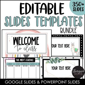 This bundle of editable slide templates are great for your morning message, morning meeting, displaying centers, stations, rotations, objectives, agenda, classroom management and more! They come in both Google Slides and Powerpoint Versions so they are suitable for distance learning in your Microsof... Calm Colors, Daily Agenda, Elementary Classroom Decor, Teacher Templates, Morning Meeting, Meet The Teacher, Classroom Setup, Powerpoint Slide, Classroom Inspiration