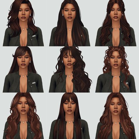 all the links can be found on my tumblr - @biglittlepluto 💓 Sims 4 Weave Cc, Sims 4 Cc Clothes Female Pregnant, Sims 4 Cc Hair Female Updo, Sims 4 Mm Curly Hair, Sims 4 Cc Latina Hair, Sims 4 Flower Accessories, Cc For Sims 4 Hair, Sims Female Hair Cc, Sims 4 Cc Latina Makeup