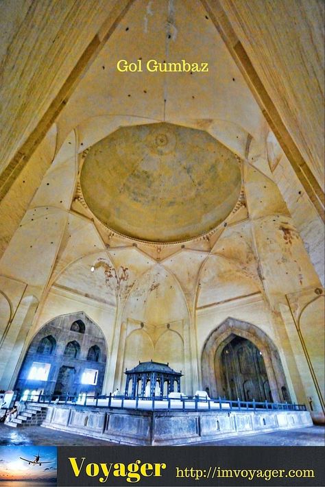 The Mystery of the Whispering Gallery of Gol Gumbaz (scheduled via http://www.tailwindapp.com?utm_source=pinterest&utm_medium=twpin&utm_content=post85782129&utm_campaign=scheduler_attribution) Deccan Architecture, Gol Gumbaz, History Architecture, Happy Travels, Incredible India, Agra, Wanderlust Travel, India Travel, Amazing Places