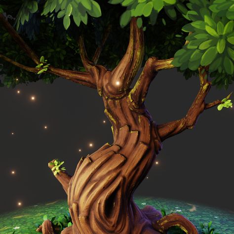 Stylized Tree 3d, Stylized Diorama, Foliage Reference, Tree Stylized, Blender Artwork, Stylized Foliage, Cube Model, Cinderella Musical, Stylized Trees