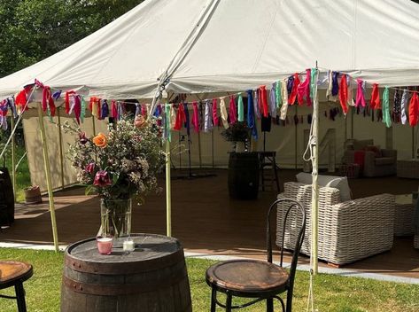 Ribbon Bunting Wedding, Rag Bunting Wedding, Rag Bunting, Ribbon Bunting, Boho Bunting, Wedding Bunting, Summer Wedding Outdoor, Rainbow Wedding, Tassel Garland