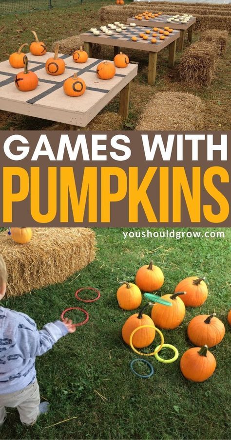 Games With Pumpkins, Fall Festival Activities, Fall Festival Party, Fall Party Games, School Fall Festival, Church Fall Festival, Festival Activities, Pumpkin Patch Birthday, Fall Festival Games