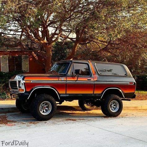 Old Bronco, 79 Ford Truck, Bronco Truck, Car Barn, Built Ford Tough, Old Ford Trucks, Classic Ford Trucks, Classic Pickup Trucks, Ford Pickup Trucks