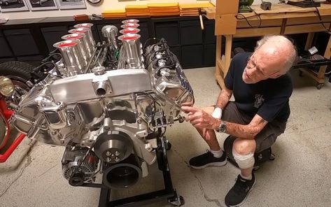 Drag Racing Engines, Ford Racing Engines, Ford Engines, Engine Building, Cobra 427, Shelby Cobra 427, Turbo System, Automotive Mechanic, Sump Pump