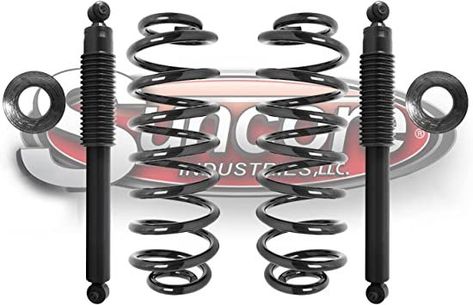 Suncore 148G-30-HD-KIT Air Suspension Conversion Kit Incl. Rear Coil Springs And Gas Shocks Heavy Duty Air Suspension Conversion Kit Corolla 1997, Infiniti Qx56, Air Shocks, Spring Bags, Air Ride, Air Suspension, Air Bag, Easy Gifts, Easy Install