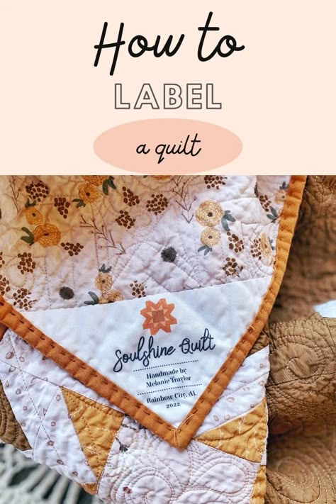 Personalized Quilt Labels, Embroidered Quilt Labels, Charm Quilts, Girl Quilts Patterns, Homemade Quilts, Charm Quilt, Labels Diy, Embroidered Quilts, Quilt Labels