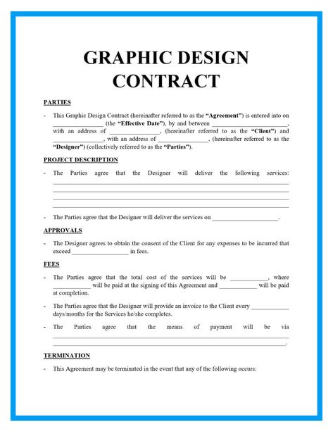 Graphic Design Contract, Website Design Pricing, Graphic Design Clients, Design Contract, Contract Design, Simple Designs To Draw, Learning Graphic Design, Design Career, Graphic Design Lessons