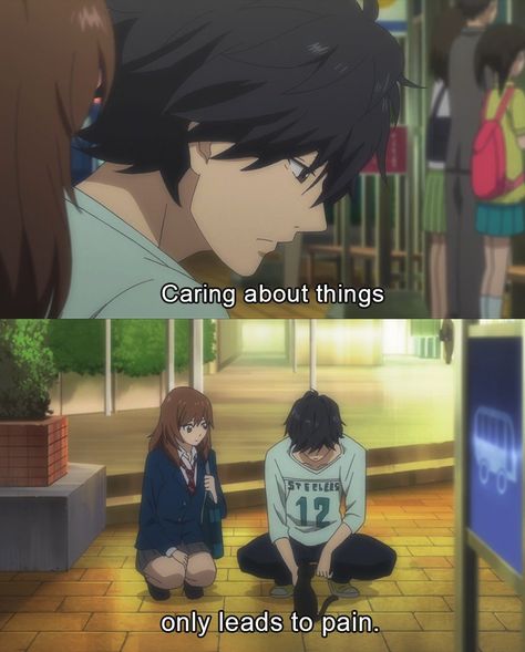 Anime Ao Haru Ride, Ride Quotes, Garden Of Words, Blue Springs Ride, Riding Quotes, Ao Haru, Romance Quotes, Ao Haru Ride, Wallpaper Laptop