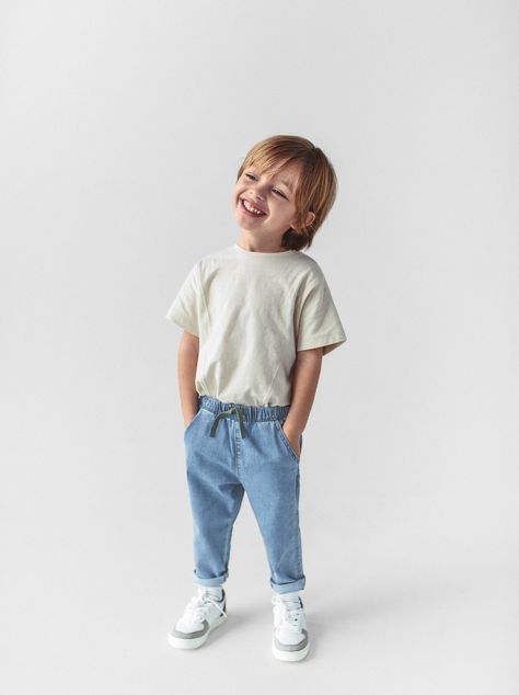 Look Zara, Comfy Jeans, Toddler Boy Fashion, Kids Clothes Boys, Zara Kids, Jeans Kids, Baby Style, Baby Boy Fashion, Toddler Boy Outfits