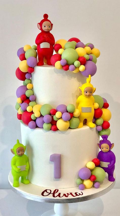 teletubbies 1st birthday Cake, simple teletubbies cake, teletubbies cake, girly teletubbies cake, teletubbies cake ideas, teletubbies birthday cake, cute birthday cake, children birthday cake Teletubbies 1st Birthday, Cute Teletubbies, Teletubbies Cake, Teletubbies Birthday, Birthday Cake Simple, Cake Children, Children Birthday Cake, The Teletubbies