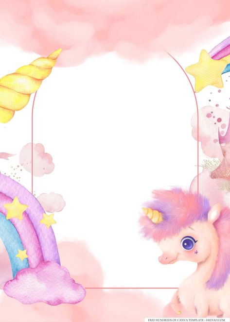 16+ Unicorn Birthday Invitation Templates | Download Hundreds FREE PRINTABLE Birthday Invitation Templates Unicorn Theme Invitation Template, Unicorn Invitation Background, Unicorn Theme Background, Unicorn Invitation Template, Unicorn Template, Invitation Card Sample, Unicorn Birthday Invitation, Unicorn Themed Birthday Party