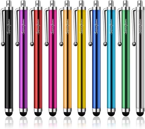 Stylus Pens for Touch Screens, StylusHome 10 Pack High Precision Capacitive Stylus for iPad iPhone Tablets Samsung Galaxy All Universal Touch Screen Devices Tablet Screen, Stylus Pens, All Mobile Phones, Stylus Pen, Tablet Accessories, Apple Ipad, Ipad Air, Pen Sets, Stylus