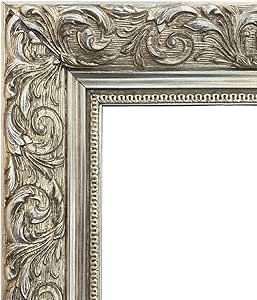 Wall Picture Frame, Ornate Picture Frames, Picture Frame Sizes, Empty Frames, Silver Picture Frames, Wall Picture, Picture On Wood, Picture Frame Wall, Wood Picture Frames