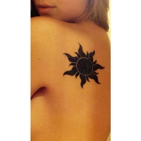 I want this but in white ink Lower Back Tattoo Designs, Sun Tattoo Designs, Girl Back Tattoos, Harry Potter Tattoos, Sun Tattoos, Sun Tattoo, Wolf Tattoos, Up Tattoos, Dream Tattoos