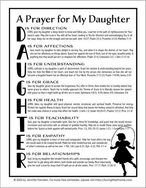 A Prayer For My Daughter, Prayer For My Daughter, Prayer For Daughter, Prayers For My Daughter, Praying Wife, Prayer Strategies, Prayer Guide, Prayer For Baby, Prayer For My Children