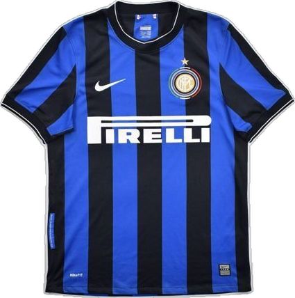 2009-10 INTER MILAN SHIRT S Football / Soccer \ European Clubs \ Italian Clubs \ Inter Milan | Classic-Shirts.com Old Football Shirts, Milan Football, Vintage Football Shirts, Classic Football Shirts, Classic Football, Football Tops, Vintage Football, Inter Milan, Soccer Jerseys