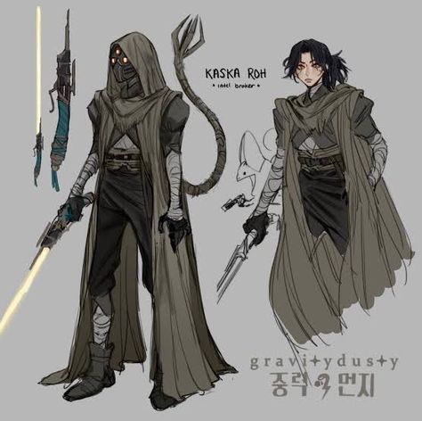 Star Wars Oc, Star Wars Bounty Hunter, Star Wars Character, Star Wars Characters Pictures, Star Wars Drawings, Star Wars Concept Art, Characters Inspiration Drawing, Star Wars Rpg, Star Wars Artwork