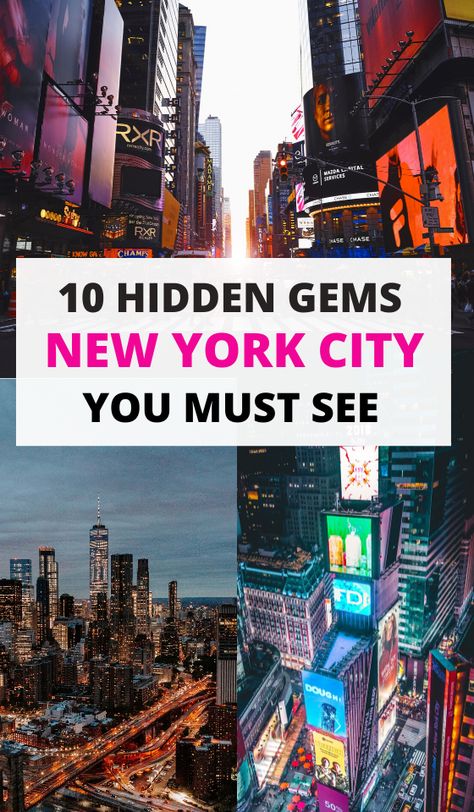 New York Secret Places, New York Hidden Gems, Things To Do List, Green Tahini, New York Buildings, Nyc Summer, Couple Travel, Grand Central Station, Go To New York