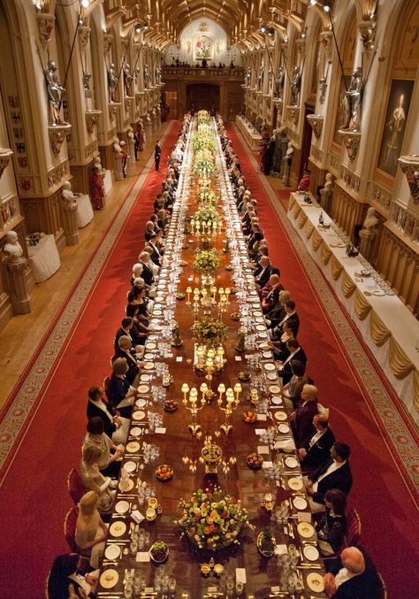 بيوت ملكية, Berkshire England, State Dinner, Palace Interior, Castles Interior, Royal Residence, Familia Real, Chateau France, Voyage Europe