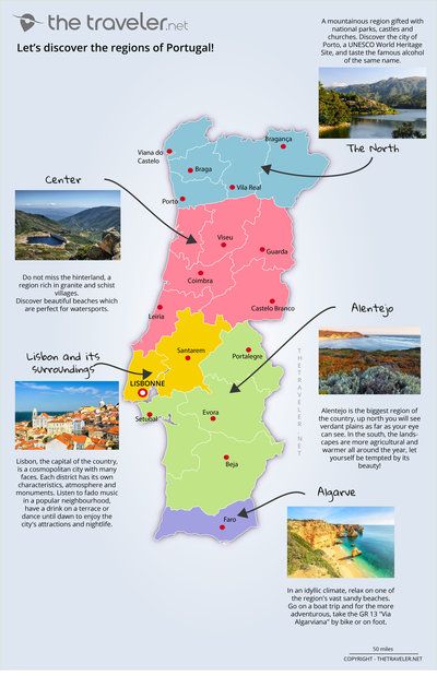 Traveling Portugal: our 5 tips Map Portugal, Portugal Places To Visit, Portugal Map, Tourist Map, Visit Portugal, Air France, Portugal Travel, Secret Places, Places Of Interest