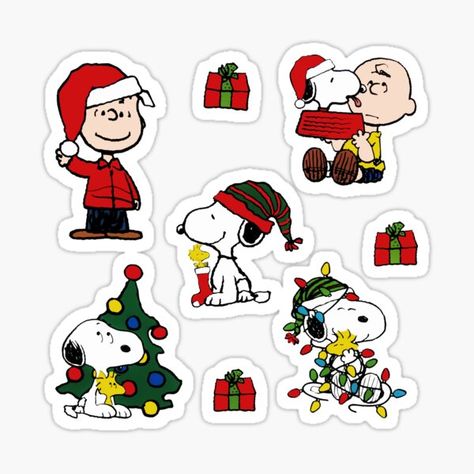 Christmas Stickers | Redbubble Christmas Cute Stickers Printable, Cute Sticker For Journal, Disney Christmas Stickers, Printable Stickers Christmas, Christmas Cute Stickers, Cute Christmas Stickers Aesthetic, Snoopy Stickers Printable, Cute Christmas Stickers Printable, Stickers Aesthetic Christmas