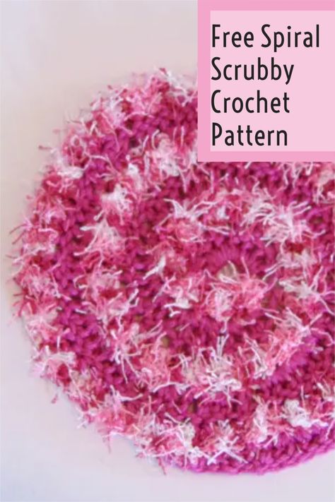 Crochet Round Dish Scrubby, Scrubby Washcloth Crochet Pattern, Sparkle Scrubby Crochet Patterns, Scrubology Cotton Crochet Patterns, Red Heart Scrubby Yarn Crochet Patterns Free, Free Dish Scrubby Crochet Pattern, Scrubology Scrubbies, Free Crochet Scrubby Pattern, Crochet Bath Scrubbies Free Pattern