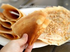 Crispy Crepe Recipe, Crepes Recipe Breakfast, Crepe Ingredients, Crispy Recipes, Asian Cake, Crepes And Waffles, Chinese Dessert, Asian Snacks, Fortune Cookies