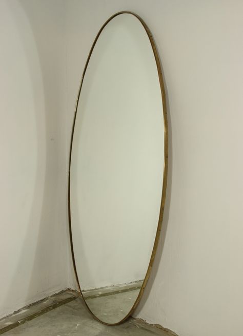 Big Oval Mirror, Oval Mirror Bedroom, Oval Mirrors, Large Oval Mirror, The Glass Menagerie, Mirror Border, Glass Menagerie, Future Room, Tv Units