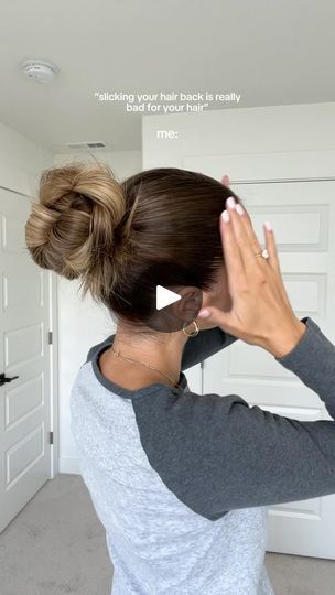 Maddy Millard, Easy Slick Back Hairstyles, Slick Back Hairstyles, Slick Backs, Easy Hairdos, Heatless Hairstyles, Slick Back, Trending Hairstyles, Hairstyles Long