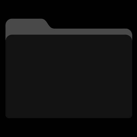 Black Folder Icon, Aesthetic Desktop Icon, Twitter Png, Black Folder, Macbook Icon, Macbook Hacks, Folder Icons For Mac, Carrd Png, Mac Backgrounds