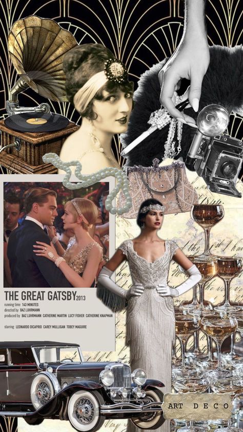 1920 Aesthetic, Harlem Nights Theme, Gatsby Outfit, 1920s Aesthetic, Gatsby Birthday Party, Harlem Nights, 20s Party, 1920 Fashion, Fashion Background