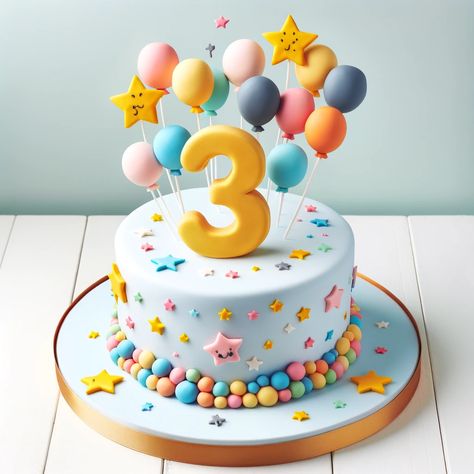 3rd Birthday Cake Ideas Make Your Child’s Special Day Unforgettable (2) 3 Yr Birthday Cake, Cake Ideas For 3 Year Boy, Simple 3rd Birthday Cake, Birthday Cake For 3 Yrs Old Boy, Birthday Cake 3 Yrs Old, Children’s Birthday Cake, Cake For 3 Year Boy, Birthday Cake For 2 Year Boy, Threenager Birthday Cake