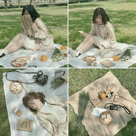 Picnic Photo Ideas, Picnic Photo Shoot, Picnic Pictures, Picnic Photography, Korean Photoshoot, Picnic Theme, Picnic Inspiration, Art Photography Portrait, Summer Photoshoot