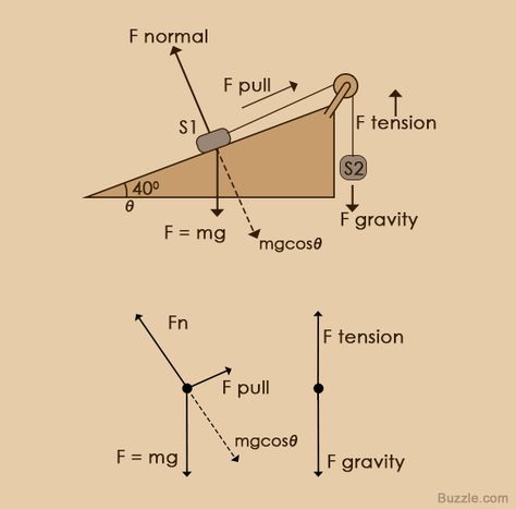 Every macroscopic and microscopic body or object in the universe exerts different forces on the surroundings, as well as experiences the effect of various forces on it. It is possible to study such physical entities with the help of a free body diagram. Read this Buzzle article to gain more information about this concept. Physics Help, Physics 101, Physics Mechanics, Physics Problems, Ap Physics, Physics Lessons, Physics Concepts, Learn Physics, Physics Classroom