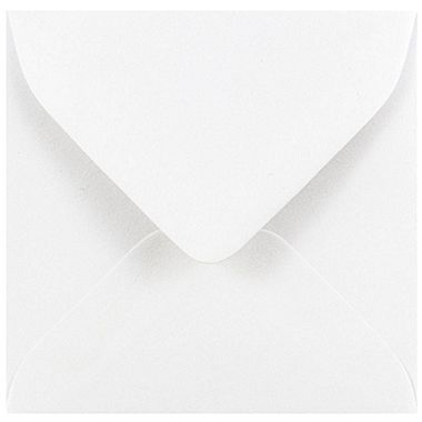 JAM Paper® 3.125 x 3.125 Mini Square Envelopes, White, 25/pack (3992308) Square Invitation, Tiny Envelopes, How To Make An Envelope, Square Envelopes, Jam Paper, Mini Envelopes, Envelope Sizes, Invitation Envelopes, White Square