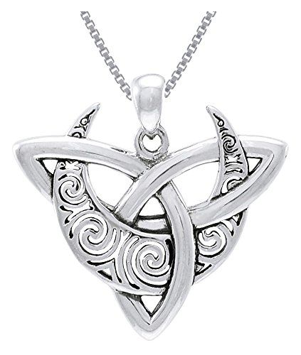 Jewelry Trends Sterling Silver Celtic Triquetra Moon Goddess Trinity Knot Pendant on Box Chain Necklace >>> Click image for more details.Note:It is affiliate link to Amazon. Celtic Triquetra, Celtic Necklace, Necklaces Silver, Box Chain Necklace, Jewelry Knots, Trinity Knot, Silver Jewelry Necklace, Silver Jewelry Pendant, Celtic Jewelry