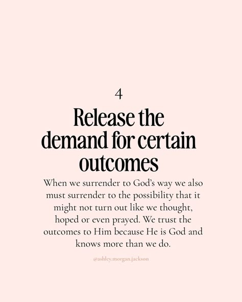 We have to know as Christians, surrender isn’t about giving up; it’s about giving our trust—to the One who knows what’s best. The more we let go, the more space we make for His peace, grace, and purpose in our lives. God doesn’t ask for our strength, He asks for our trust. When we release control, we find freedom. Trust His loving and all knowing plan. What are you struggling to surrender today? Save + Share♥️ #christian #christianautho #christianity #spiritualgrowth #growingspirituall... Gods Peace Quotes Strength, How To Surrender To God, Gods Peace Quotes, Spiritual Diet, Gods Peace, Surrender Quotes, Surrendering To God, Trust Yourself Quotes, Release Control