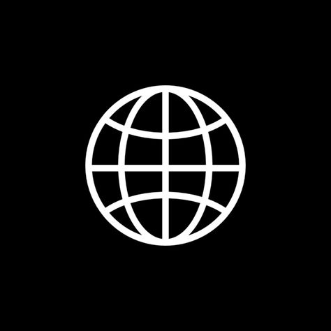 Logo Globe, Navy Federal, Browser Icon, Jordan Belfort, Icon Widget, Mobile App Icon, Globe Icon, Black App, Mobile Icon