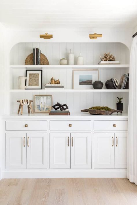 Most Loved Photos of 2021 - Mindy Gayer Design Co. Shelving Styling, Dining Room Built Ins, Mindy Gayer Design, Dining Room Built In, Living Room Built Ins, Styling Guide, Kitchen Nook, Built In Cabinets, Dining Nook