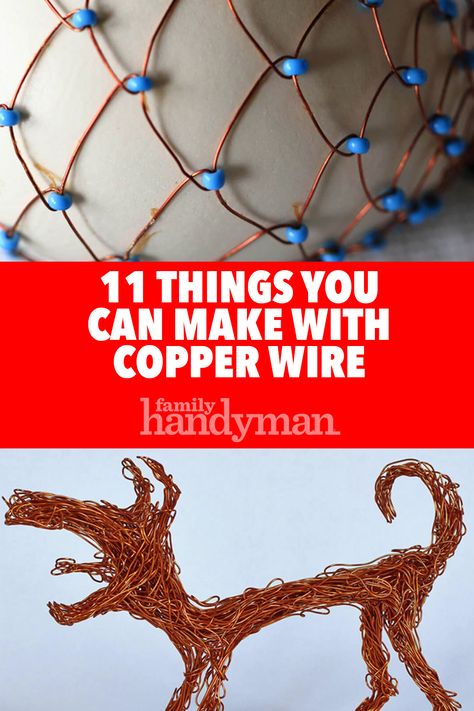 Fine Copper Wire Crafts, Crafts With Electrical Wire, Crafts With Copper Wire, Cooper Wire Art, Diy Wire Projects, Copper Wire Art How To Make, Diy Wire Wall Art, Things To Make With Copper Wire, Diy Copper Wire Projects